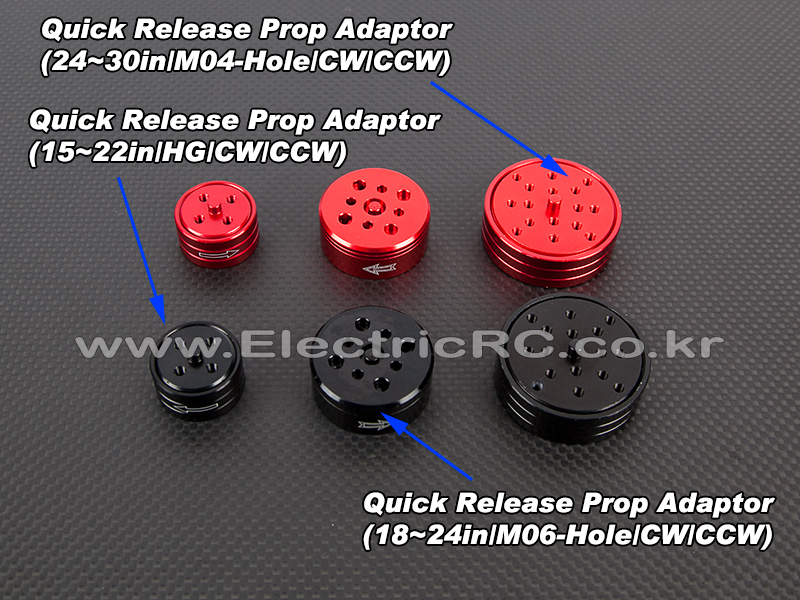�˾���ũ TL62QR2024-06 [TR] ���� ���� ��п� Quick Release Prop Adaptor(20~24in/M06-Hole/CW/CCW) 2
