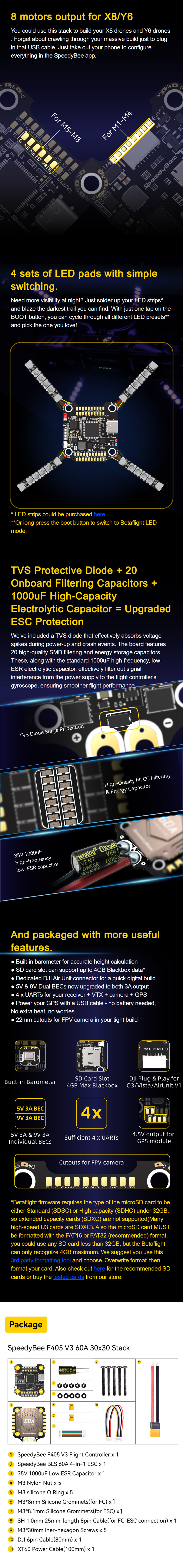 �˾���ũ  [SpeedyBee] F405 V4 BLS 60A ���� (���� ��Ʈ�ѷ� �� ���ӱ� ��ü��) 3