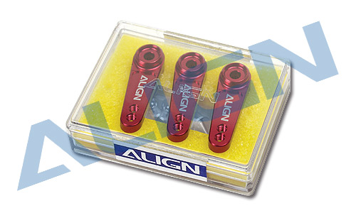�˾���ũ HSP61015QR [ALIGN] D6FF Metal Servo Horn(M2.5) - Red (700X) 2