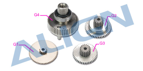 �˾���ũ HSP85501T [ALIGN] BL855H Servo Gear Set 1
