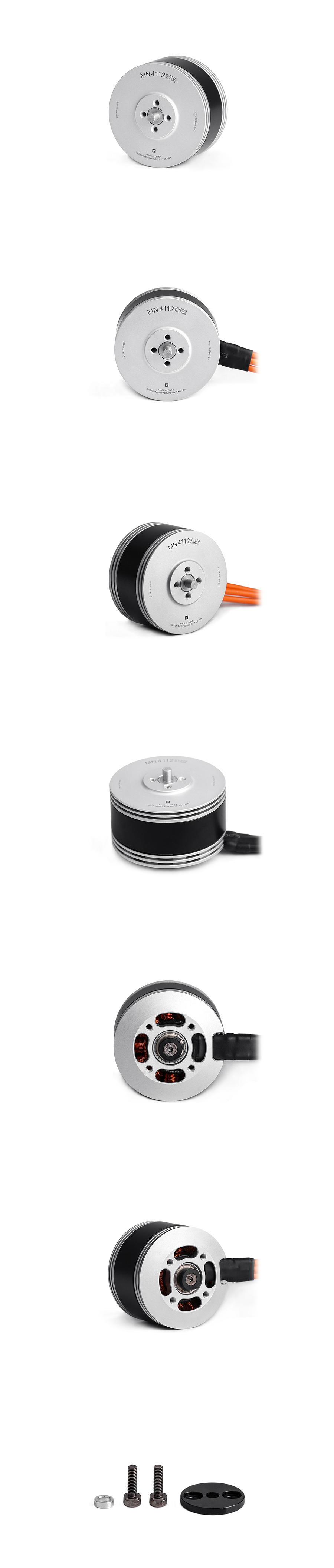 �˾���ũ P0000BLN [T-MOTOR] Ƽ���� MN4112 320KV �귯������ ���� (�����Ǹ�) 2