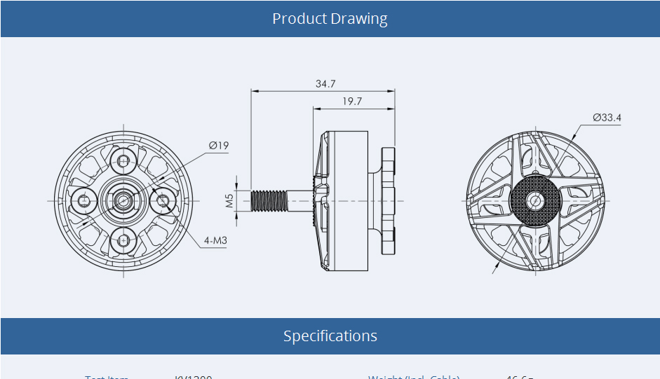 �˾���ũ  [T-MOTOR] F90 1500KV �շ����� ���� (6~8��ġ���ӻ��) 4
