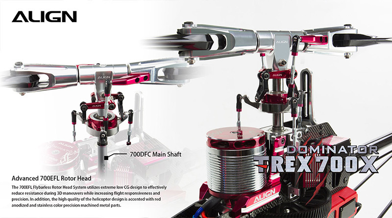 �˾���ũ RH70E23XW [ALIGN] T-Rex700X Dominator Super Combo 7