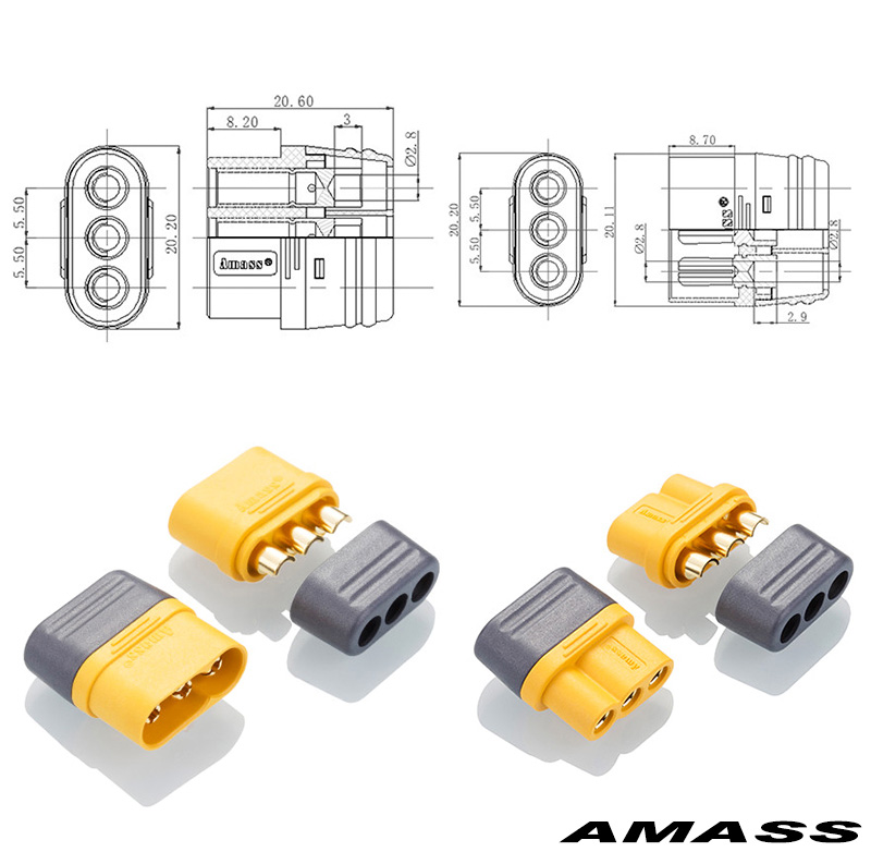 �˾���ũ AM-MR60 [Amass] MR60 ������ 2.8mm ��, �� 2��	 6