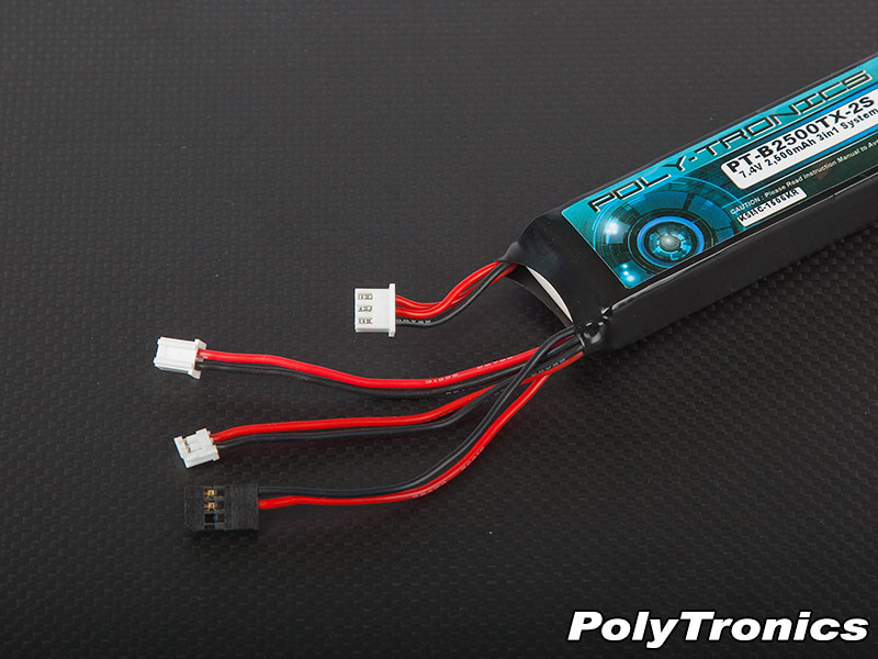 ¾Ë¾¾¹ðÅ© PT-B2500N-2S-TRD PT-B2500TX-3in1 Wire (7.4V, 2S1P) Á¶Á¾±â, ¼ö½Å±â ¹èÅ͸® 2