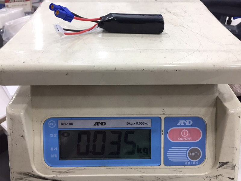 �˾���ũ 600-2S-25C [PEAKPOWER] 7.4V 600mah 25C ��Ƭ������ ���͸� - EC3 5