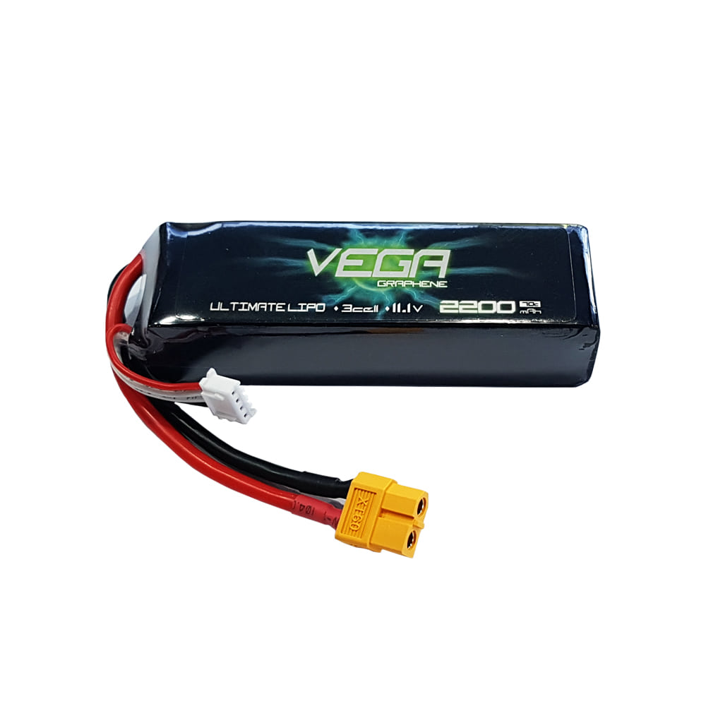 �˾���ũ  [VEGA] ���� �׷��� 11.1V 2200mAh 70C �׷��� ��Ƭ������ ���͸� - XT60 3