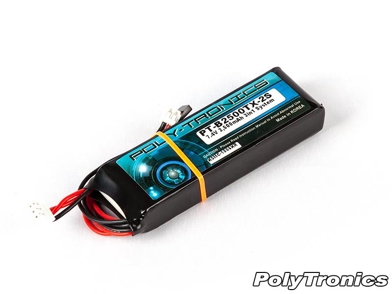 ¾Ë¾¾¹ðÅ© PT-B2500N-2S-TRD PT-B2500TX-3in1 Wire (7.4V, 2S1P) Á¶Á¾±â, ¼ö½Å±â ¹èÅ͸® 1