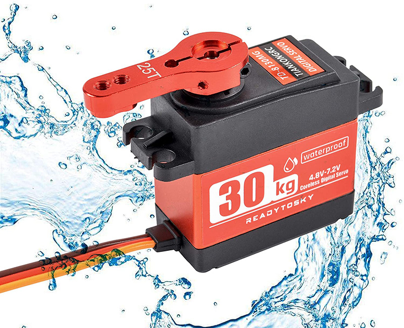 �˾���ũ SRCM-036 [TKRC] Ultra Torque Digital Standard Servo(30kg/7.2V/Water Proof) - 180�� ȸ�� 2