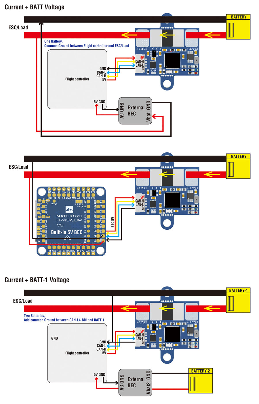 �˾���ũ  [Matek] ���� AP-Periph CAN Digital Power Monitor (CAN-L4-BM) 3