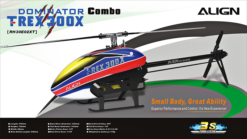 �˾���ũ RH30E02XW-K [ALIGN] T-REX 300X ���� �޺� - ����, ���ӱ�, ����, Kbar ���̷� ���� (���͸� 2�� ���� �̺�Ʈ) 1