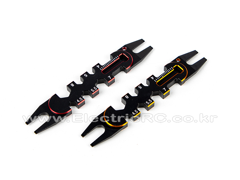 �˾���ũ SREA-338Y [TR] Multifunction 4/4.5/5/5.5/7/8mm Turn Buckle/End Remover (Yellow) 1