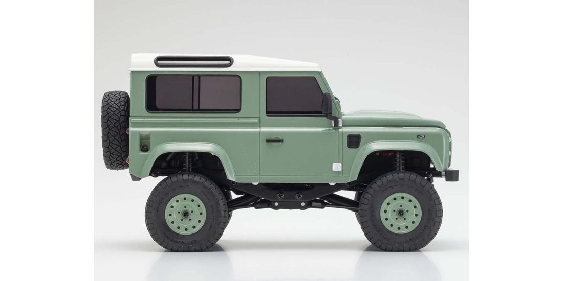 �˾���ũ KY32527GR [KYOSHO] MX-01 r/s Land Rover Defender 90 Green 6