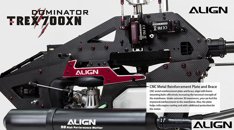 �˾���ũ RH70N11XW [ALIGN] T-Rex700XN Nitro Combo 12