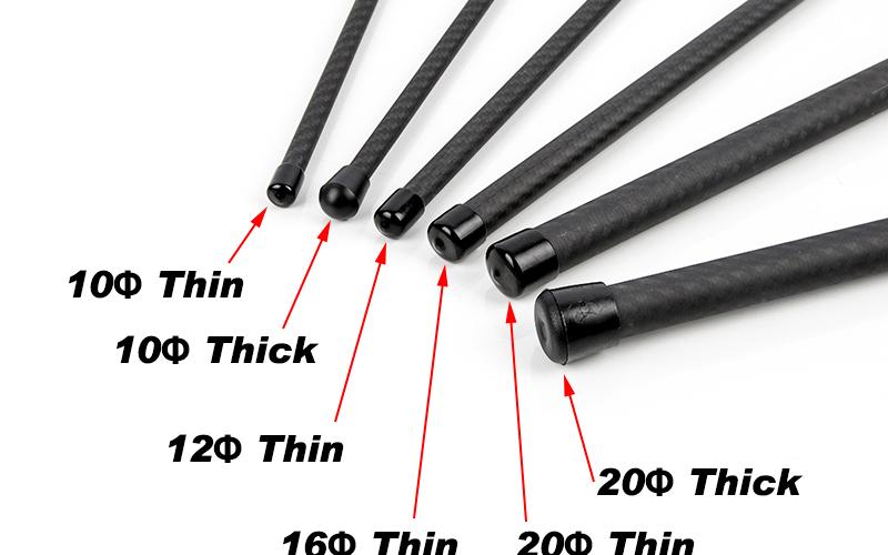 �˾���ũ PT-PUCAP-12TN [PT] Carbon/AL Boom End Cap(12��/����Ÿ��/4 pcs) 1