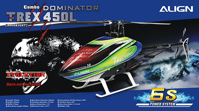 �˾���ũ RH45E23XW [ALIGN] T-Rex450L DOMINATOR Kit (6S Setup) - ����, ���ӱ�, �����̵� ���� ŰƮ 1
