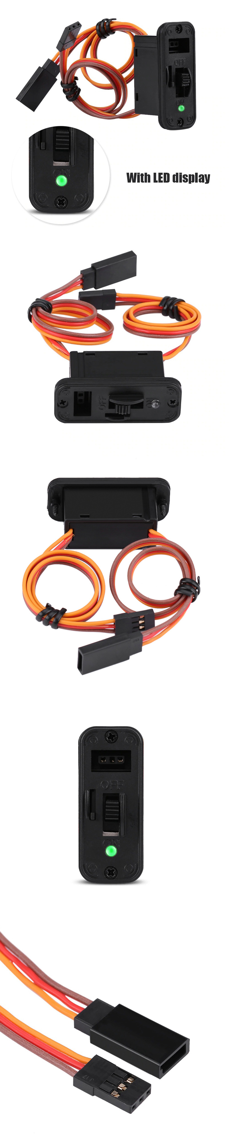 �˾���ũ SRCS-022 [Amass] ���ű�� LED ���÷��� ������ ��� ��Ƽ RC ����ġ (6~12V) 2