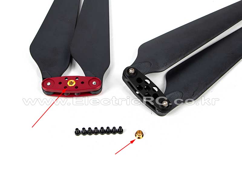 �˾���ũ TL100D19-HG [TR] High Efficiency 19x6.5in Folding Prop Set (CW/CCW/Hub//15mm/22mm) 2