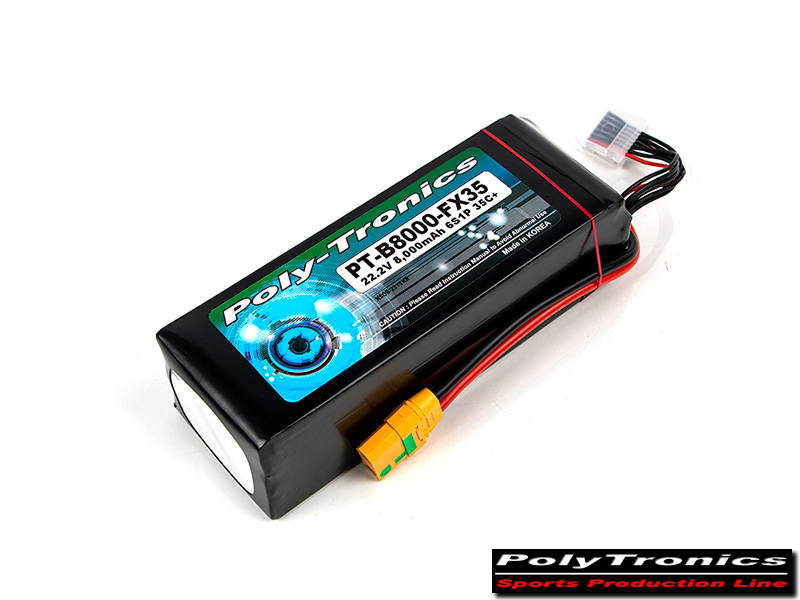 ¾Ë¾¾¹ðÅ© PT-B8000-FX35_6 PT-B8000-FX35 (22.2V, 6S1P, 35C+/JST-XT/XT90S) ¸®Æ¬Æú¸®¸Ó ¹èÅ͸® - XT90S ¾ÈƼ½ºÆÄÅ© 2