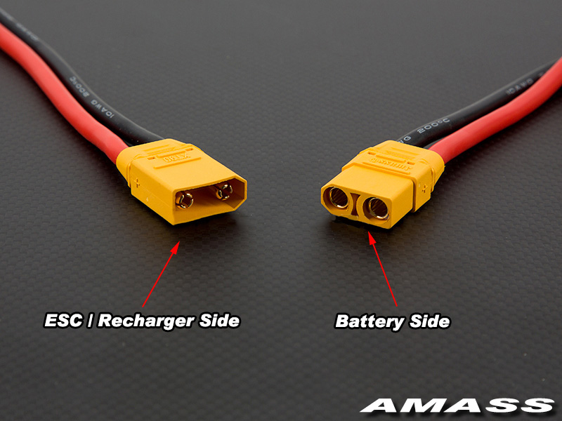 �˾���ũ AM-XT90H [Amass] XT90 ���͸�/���ӱ� Ŀ���� (��, �� 2��) - ������ ���� 1