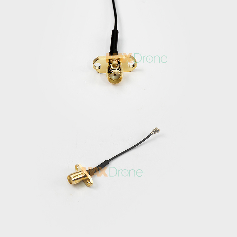 �˾���ũ UM14501 U.FL �� SMA (Hole) PIGTAIL ���׳� ��ȯ���̺� - 5cm 1