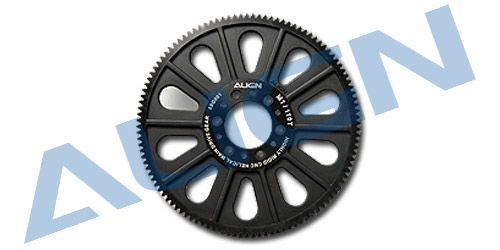 �˾���ũ H70G002AXW [ALIGN] T-Rex700/800 CNC Slant Thread Main Drive Gear/112T (T:13.5mm) 2