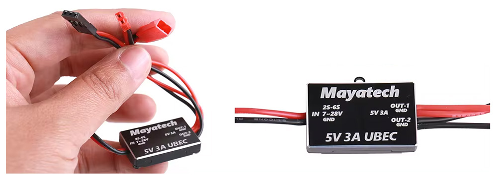 �˾���ũ MY-5V-Black [Mayatech] 5V 3A UBEC ���а��� ���ַ����� (�Է� 7~28V) 1