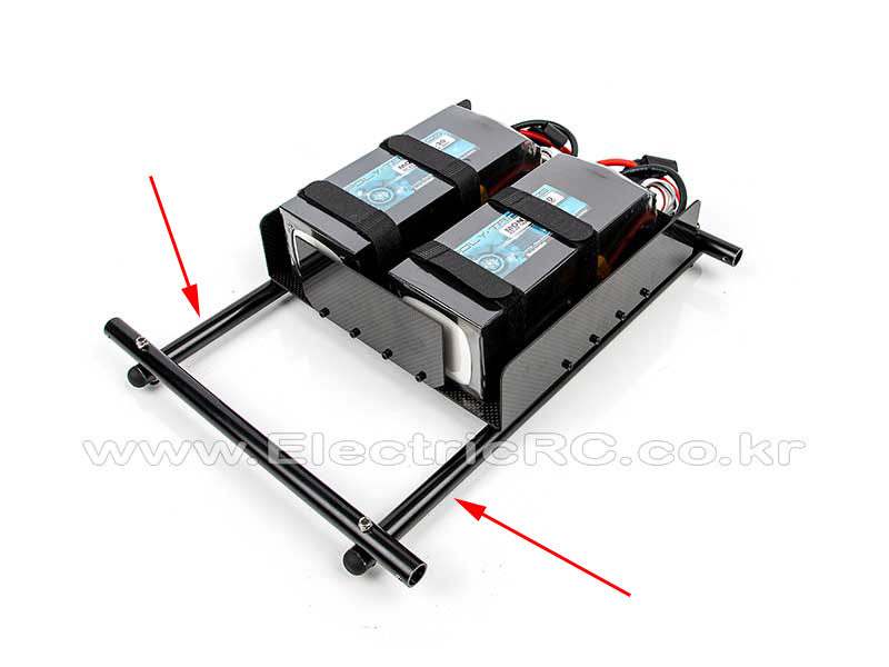 �˾���ũ HE1B062XXT-TBL [ALIGN] E1 Extended Battery Tray AL Tube Set(Long/2pcs) 1