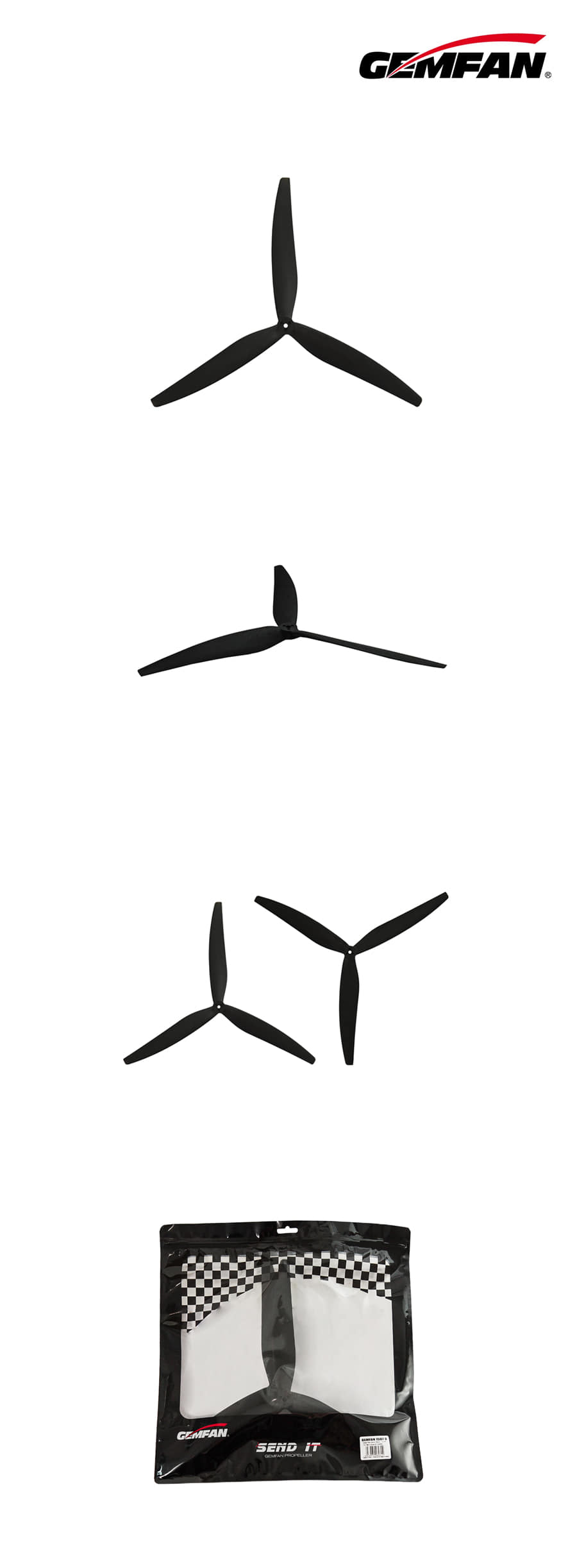 ¾Ë¾¾¹ðÅ© Gemfan 1507-3 ÇÁ·ÎÆç·¯ (Á¤ÇÇÄ¡1°³, ¿ªÇÇÄ¡1°³) 1
