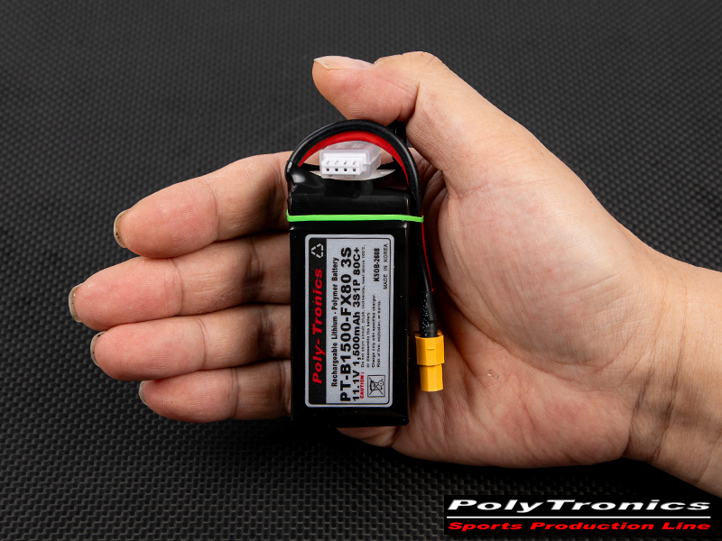 �˾���ũ PT-B1500-FX80-3S PT-B1500-FX80 (11.1V, 3S1P, 80C+/JST-XT) ��Ƭ������ ���͸� - XT60 3