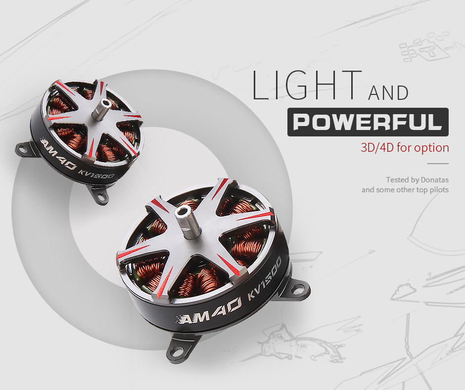 ¾Ë¾¾¹ðÅ© T-motor AM40-3D 1500KV ¸ðÅÍ 2