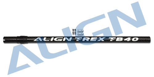 �˾���ũ HB40T010XXW [ALIGN] TB40 Carbon Fiber Tail Boom 1