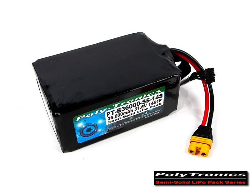 �˾���ũ PT-B36000_SS-14S [HYBRID] PT-B36000-SS-14S (51.8V/14S1P/AS150U/Semi-Solid) �ݰ�ü ���͸� - �ֹ����� 4