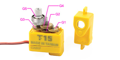 �˾���ũ HSP15007T [ALIGN] T15/T15T Servo Gear Set 2