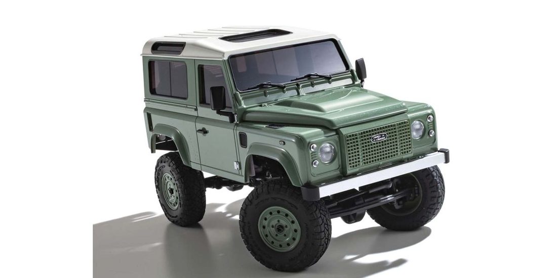 �˾���ũ KY32527GR [KYOSHO] MX-01 r/s Land Rover Defender 90 Green 10