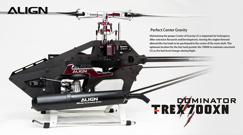 �˾���ũ RH70N11XW [ALIGN] T-Rex700XN Nitro Combo 10