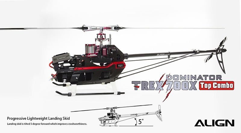 �˾���ũ RH70E35XW [ALIGN] T-Rex700X Dominator TOP Combo 5