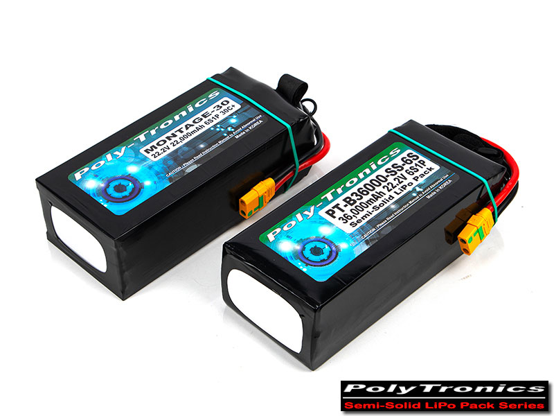 �˾���ũ PT-B36000_SS-6S [HYBRID] PT-B36000-SS-6S (22.2V/6S1P /XT90-S/Semi-Solid) �ݰ�ü ���͸� 5