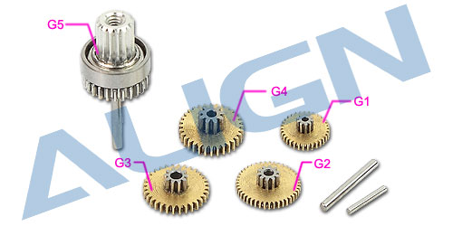 �˾���ũ HSP15007T [ALIGN] T15/T15T Servo Gear Set 1