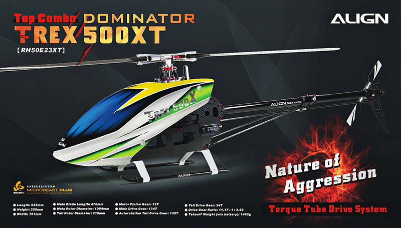 �˾���ũ RH50E23XW [ALIGN] T-rex500XT ž �޺� - ��ũƩ�� ���� 1