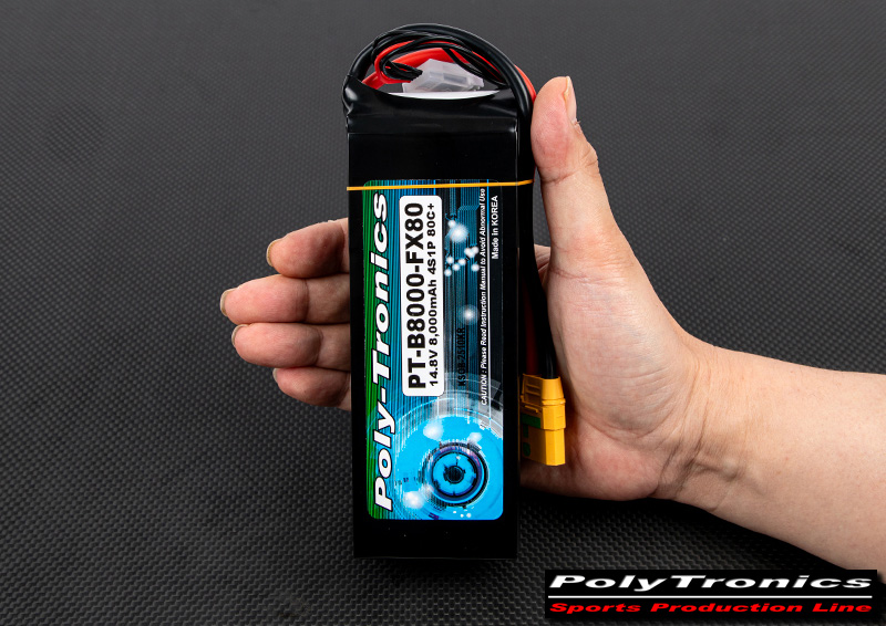 �˾���ũ PT-B8000-FX80_4 PT-B8000-FX80 (14.8V, 4S1P, 80C /JST-XT/XT90S) ��Ƭ������ ���͸� - XT90 ��Ƽ����ũ 3