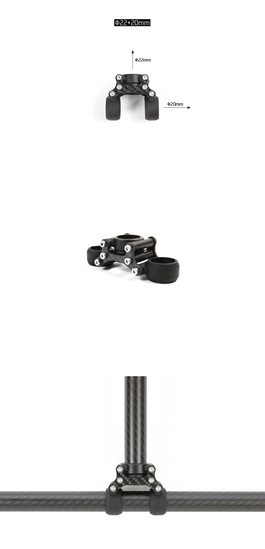 ¾Ë¾¾¹ðÅ© 90µµ °üÀý Ä«º» ÆÄÀÌÇÁ Ȧ´õ- ¥Õ20+22mm 1