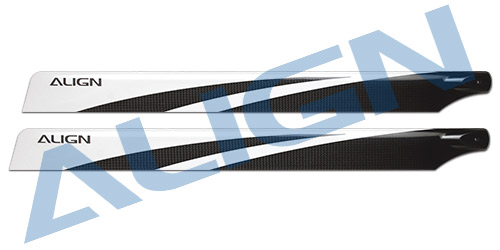 �˾���ũ HD470TA [ALIGN] 470 Carbon Fiber Blades for T-Rex500X 2