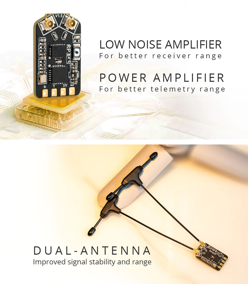 �˾���ũ  ���������� RP3 V2 ELRS 2.4GHz ���� ���ű� 3
