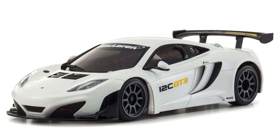 �˾���ũ KY32343W [KYOSHO] MR03RWD r/s McLaren 12C GT3 2013 White 1