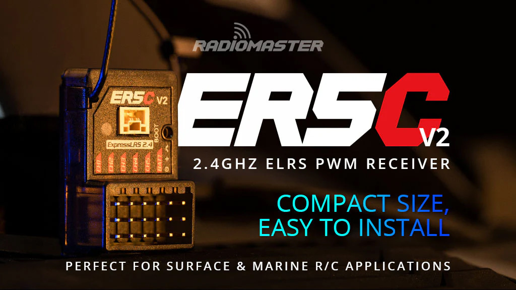 ¾Ë¾¾¹ðÅ© ¶óµð¿À¸¶½ºÅÍ ER5C V2 ELRS 2.4GHz PWM 5ä³Î ¼ö½Å±â 2