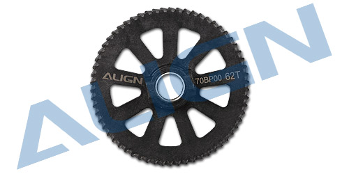 �˾���ũ HB70G001XXW [ALIGN] TB70 Slant Thread Main Drive Gear/62T 2