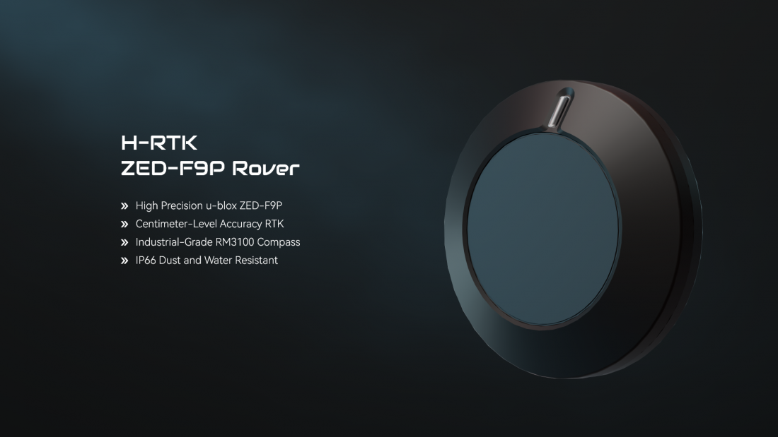 �˾���ũ HL-12058 [Holybro] H-RTK ZED F9P Rover (UART / GPS2 6Pin) (�����Ǹ�) 2