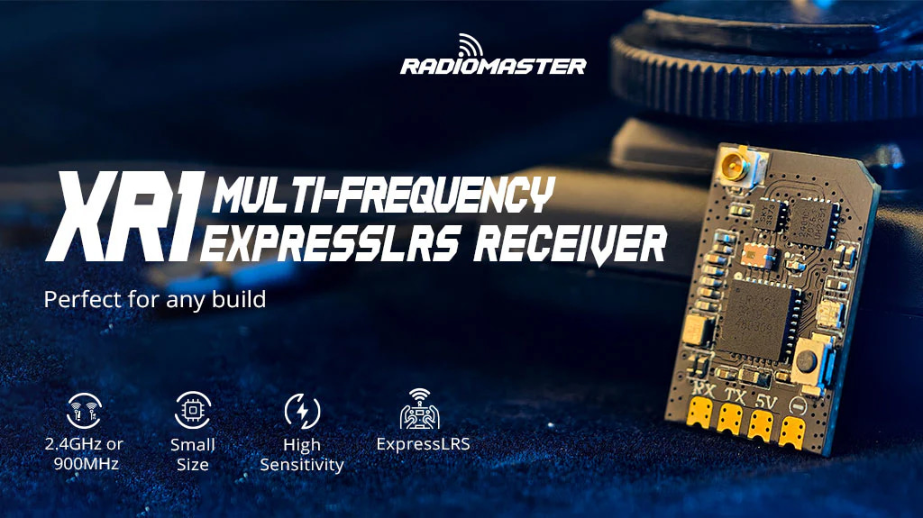 ¾Ë¾¾¹ðÅ© ¶óµð¿À¸¶½ºÅÍ XR1 ELRS 2.4GHz ³ª³ë ¼ö½Å±â 2