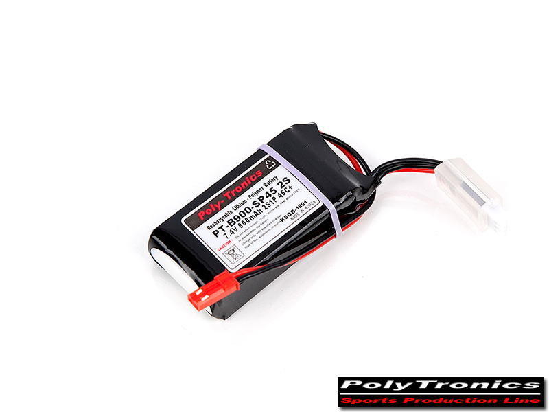 �˾���ũ PT-B900-2S-SP45 PT-B900-SP45 (7.4V, 2S1P, 45C+/JST-XT) ��Ƭ������ ���͸� - JST 2